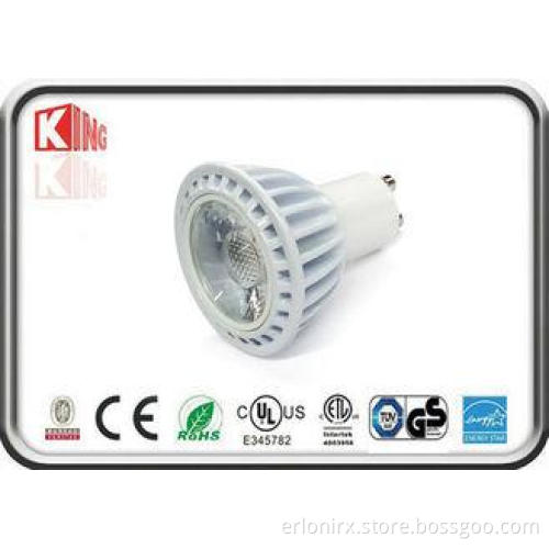 High brightness 450LM COB 5W GU10 LED Spotlight for film ci